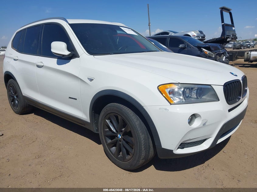 2013 BMW X3 VIN 5UXWX9C51D0D07475 IAAI salvage auction — NORMAL WEAR, Clear-Dealer Only (Arizona), sold $300 on 2026-07-21 (photo 1)