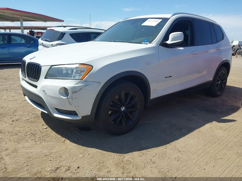 2013 BMW X3 VIN 5UXWX9C51D0D07475 IAAI salvage auction — NORMAL WEAR, Clear-Dealer Only (Arizona), sold $300 on 2026-07-21 (photo 2)