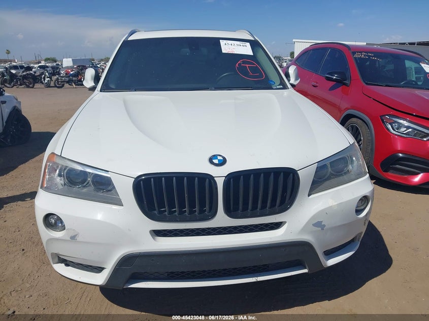 2013 BMW X3 VIN 5UXWX9C51D0D07475 IAAI salvage auction — NORMAL WEAR, Clear-Dealer Only (Arizona), sold $300 on 2026-07-21 (photo 6)