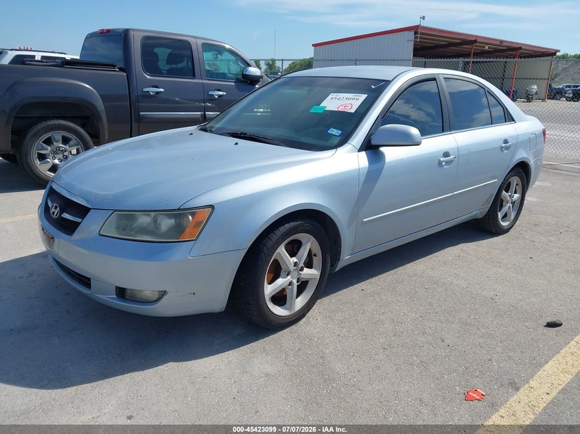 2007 Hyundai Sonata VIN 5NPEU46F57H219126 IAAI salvage auction — NORMAL WEAR, Clear (Texas), sold $25 on 2026-07-16 (photo 2)