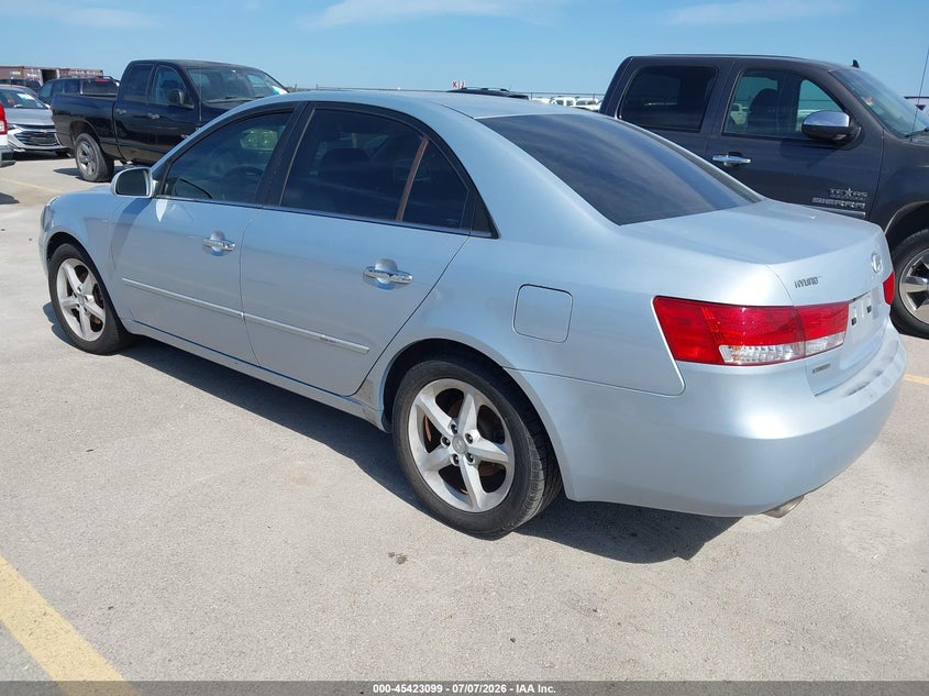 2007 Hyundai Sonata VIN 5NPEU46F57H219126 IAAI salvage auction — NORMAL WEAR, Clear (Texas), sold $25 on 2026-07-16 (photo 3)