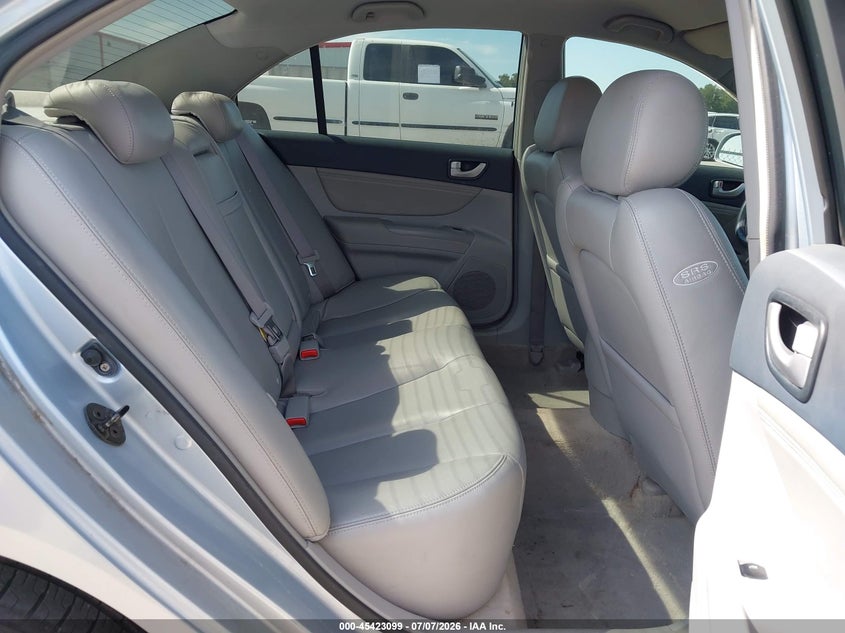 2007 Hyundai Sonata VIN 5NPEU46F57H219126 IAAI salvage auction — NORMAL WEAR, Clear (Texas), sold $25 on 2026-07-16 (photo 8)