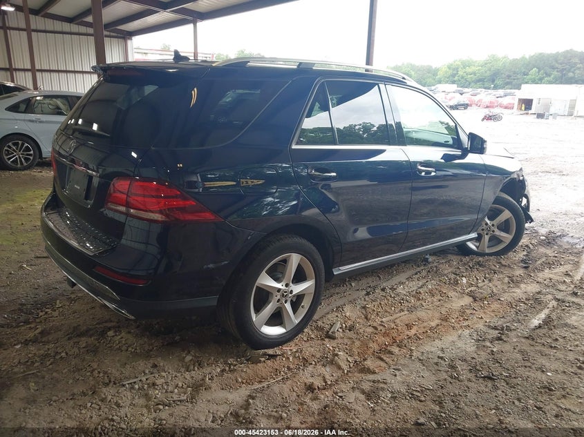 2017 Mercedes-benz Gle VIN 4JGDA5JB2HA935274 IAAI salvage auction — FRONT END, Salvage Title, sold $7,800 on 2026-07-30 (photo 4)