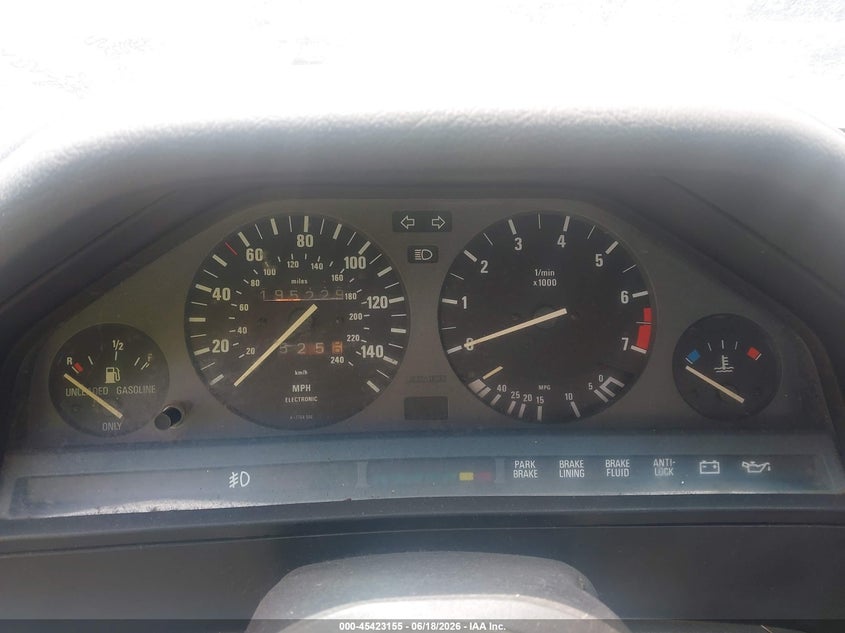 1992 BMW 3 series VIN WBABB2311NEC29350 IAAI salvage auction — NORMAL WEAR, Clear (Missouri), sold $850 on 2026-07-08 (photo 7)
