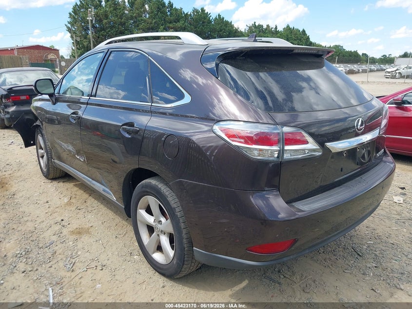 2013 Lexus Rx VIN 2T2BK1BA2DC206992 IAAI salvage auction — LEFT FRONT, Salvage (Virginia), sold $6,500 on 2026-07-10 (photo 3)
