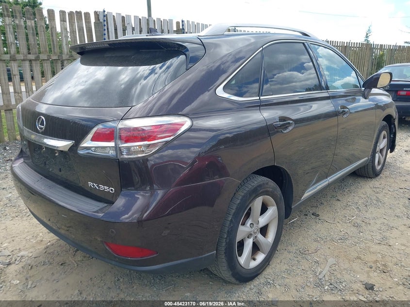 2013 Lexus Rx VIN 2T2BK1BA2DC206992 IAAI salvage auction — LEFT FRONT, Salvage (Virginia), sold $6,500 on 2026-07-10 (photo 4)