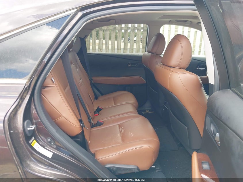 2013 Lexus Rx VIN 2T2BK1BA2DC206992 IAAI salvage auction — LEFT FRONT, Salvage (Virginia), sold $6,500 on 2026-07-10 (photo 8)
