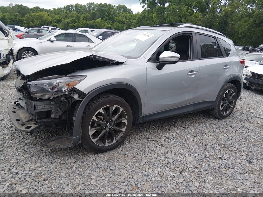 2016 Mazda Cx-5 VIN JM3KE4DY0G0604750 IAAI salvage auction — FRONT END, Salvage (Tennessee), sold $3,550 on 2026-07-09 (photo 2)