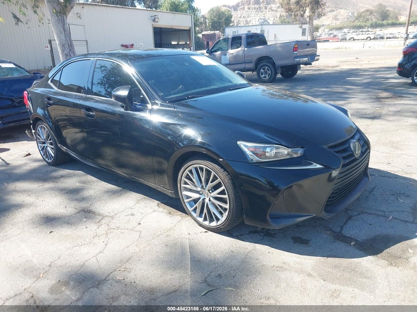2017 Lexus VIN JTHBA1D29H5042218 IAAI salvage auction — REAR END, Salvage (California), sold $4,050 on 2026-07-07 (photo 1)