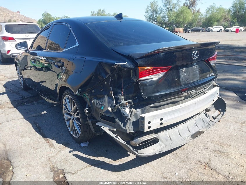 2017 Lexus VIN JTHBA1D29H5042218 IAAI salvage auction — REAR END, Salvage (California), sold $4,050 on 2026-07-07 (photo 3)