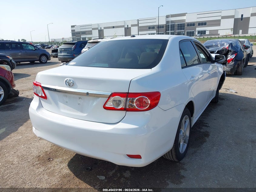 2012 Toyota Corolla VIN 5YFBU4EEXCP005175 IAAI salvage auction — FRONT END, Salvage (Texas), sold $2,250 on 2026-07-28 (photo 4)