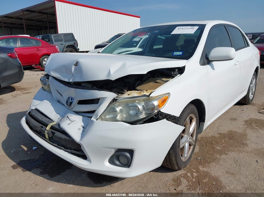 2012 Toyota Corolla VIN 5YFBU4EEXCP005175 IAAI salvage auction — FRONT END, Salvage (Texas), sold $2,250 on 2026-07-28 (photo 6)