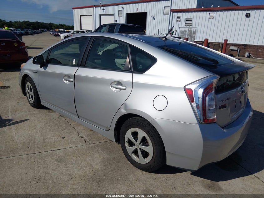2014 Toyota Prius VIN JTDKN3DU5E1739715 IAAI salvage auction — NORMAL WEAR, Clear (South Carolina), sold $2,500 on 2026-07-14 (photo 3)