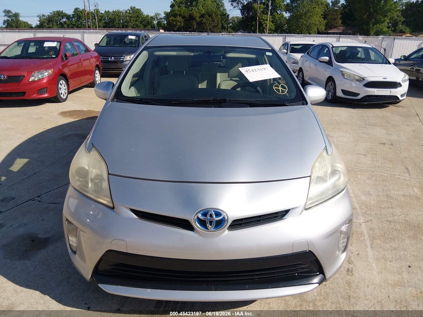 2014 Toyota Prius VIN JTDKN3DU5E1739715 IAAI salvage auction — NORMAL WEAR, Clear (South Carolina), sold $2,500 on 2026-07-14 (photo 6)