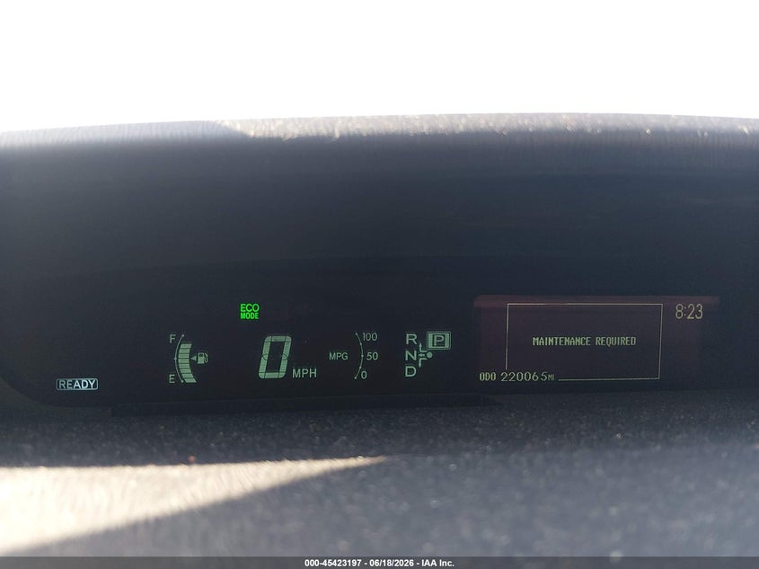 2014 Toyota Prius VIN JTDKN3DU5E1739715 IAAI salvage auction — NORMAL WEAR, Clear (South Carolina), sold $2,500 on 2026-07-14 (photo 7)