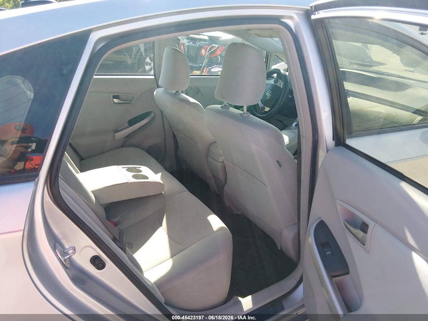 2014 Toyota Prius VIN JTDKN3DU5E1739715 IAAI salvage auction — NORMAL WEAR, Clear (South Carolina), sold $2,500 on 2026-07-14 (photo 8)