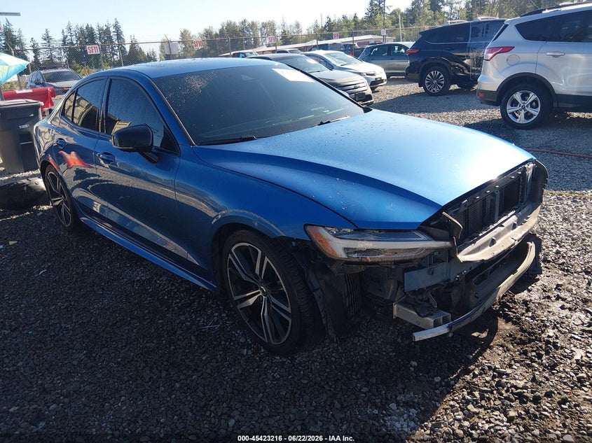 2021 Volvo S60 VIN 7JR102FM9MG103863 IAAI salvage auction — LEFT FRONT, Bill Of Sale (Washington), sold $6,500 on 2026-07-29 (photo 1)