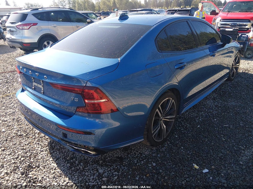 2021 Volvo S60 VIN 7JR102FM9MG103863 IAAI salvage auction — LEFT FRONT, Bill Of Sale (Washington), sold $6,500 on 2026-07-29 (photo 4)