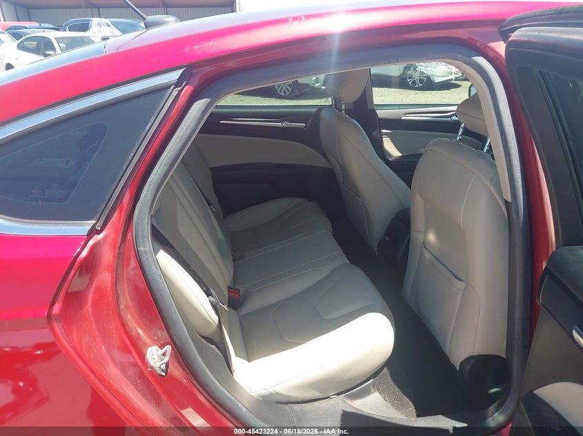 2018 Ford Fusion VIN 3FA6P0K90JR257359 IAAI salvage auction — LEFT REAR, Salvage (Arizona), sold $3,300 on 2026-07-09 (photo 8)