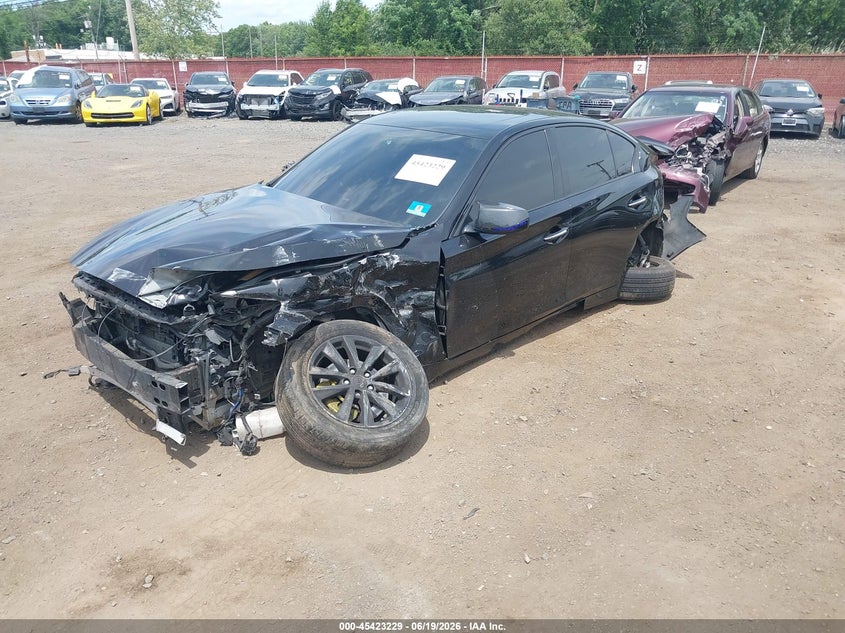 2017 Infiniti Q50 VIN JN1EV7AR1HM833195 IAAI salvage auction — ALL OVER, Salvage (Idaho), sold $1,700 on 2026-07-08 (photo 2)