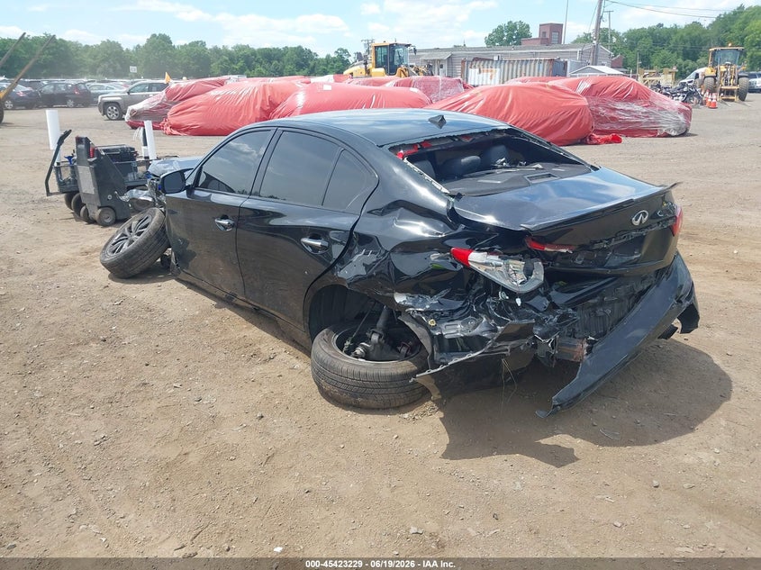 2017 Infiniti Q50 VIN JN1EV7AR1HM833195 IAAI salvage auction — ALL OVER, Salvage (Idaho), sold $1,700 on 2026-07-08 (photo 3)