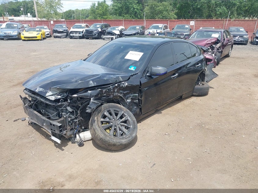 2017 Infiniti Q50 VIN JN1EV7AR1HM833195 IAAI salvage auction — ALL OVER, Salvage (Idaho), sold $1,700 on 2026-07-08 (photo 6)