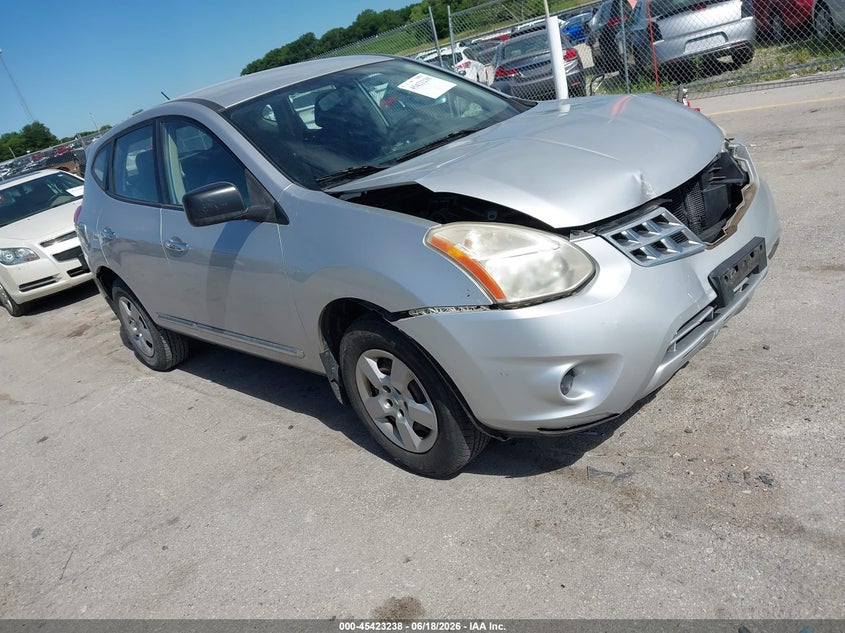 2012 Nissan Rogue VIN JN8AS5MV7CW388609 IAAI salvage auction — FRONT & REAR, Salvage (Iowa), sold $325 on 2026-07-18 (photo 1)