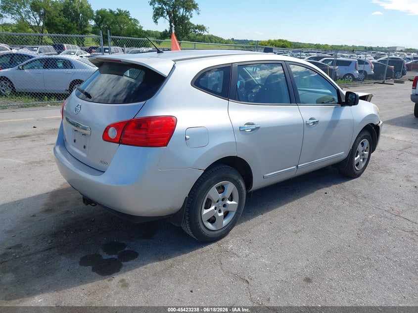 2012 Nissan Rogue VIN JN8AS5MV7CW388609 IAAI salvage auction — FRONT & REAR, Salvage (Iowa), sold $325 on 2026-07-18 (photo 4)