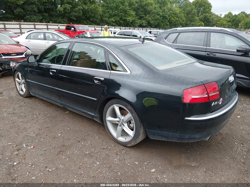 2008 Audi A8 VIN WAUMV94E08N011394 IAAI salvage auction — FRONT END, Salvage (Tennessee), sold $25 on 2026-07-08 (photo 3)