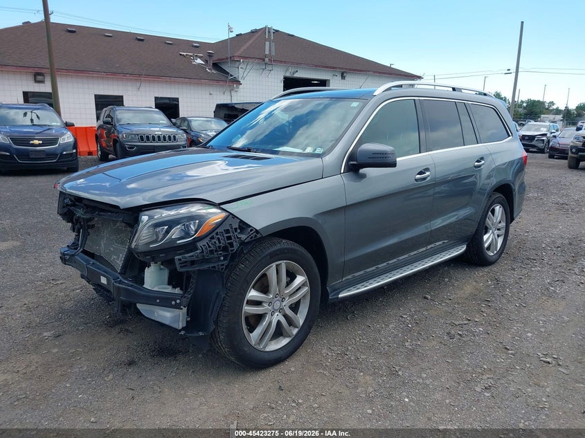 2017 Mercedes-benz Gls-klasse VIN 4JGDF6EE3HA886114 IAAI salvage auction — FRONT END, Salvage Title, sold $8,150 on 2026-07-29 (photo 2)