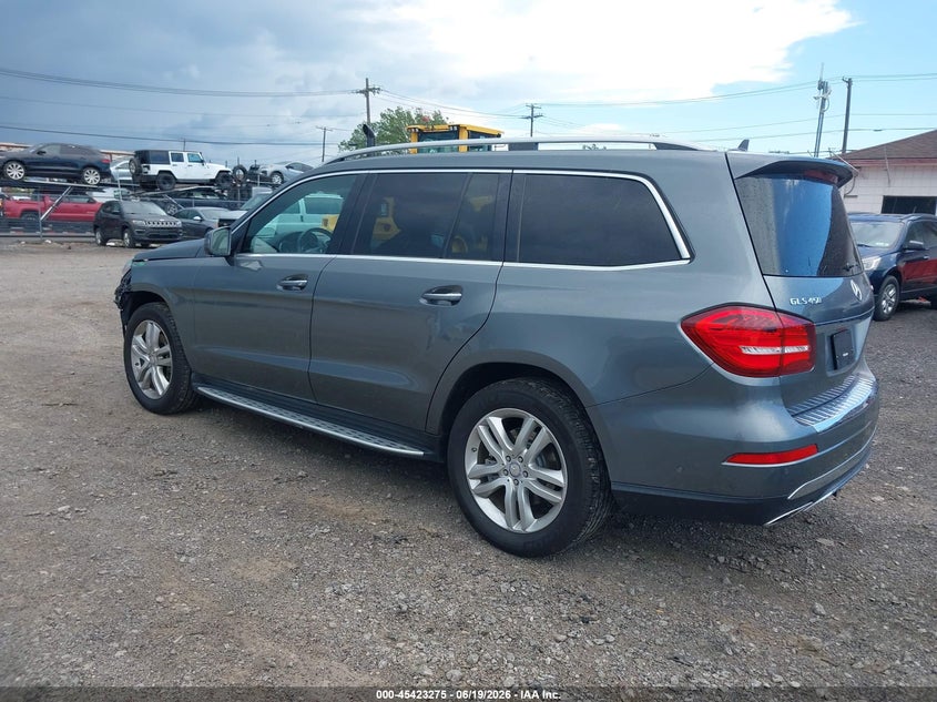 2017 Mercedes-benz Gls-klasse VIN 4JGDF6EE3HA886114 IAAI salvage auction — FRONT END, Salvage Title, sold $8,150 on 2026-07-29 (photo 3)