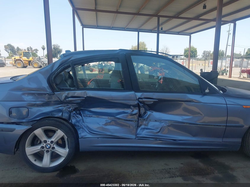 2004 BMW 3 series VIN WBAAZ33414KP83749 IAAI salvage auction — RIGHT SIDE, Salvage (California), sold $525 on 2026-07-07 (photo 6)