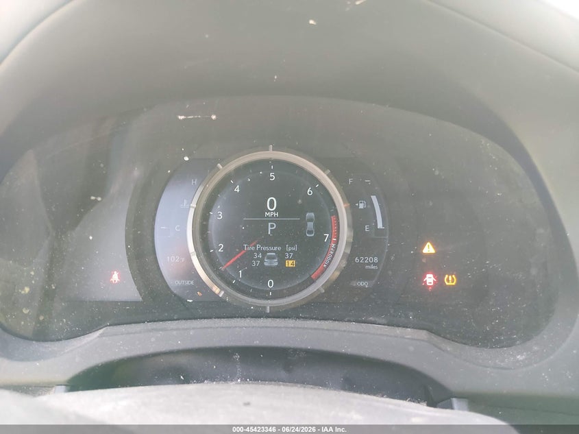 2014 Lexus Is VIN JTHCE1D26E5000190 IAAI salvage auction — FRONT END, Salvage Title, sold $6,300 on 2026-08-01 (photo 7)
