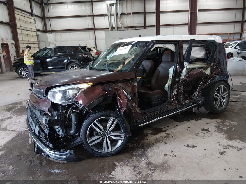 2017 Kia Soul VIN KNDJP3A55H7467753 IAAI salvage auction — LEFT SIDE, Salvage (Idaho), sold $1,575 on 2026-07-24 (photo 2)
