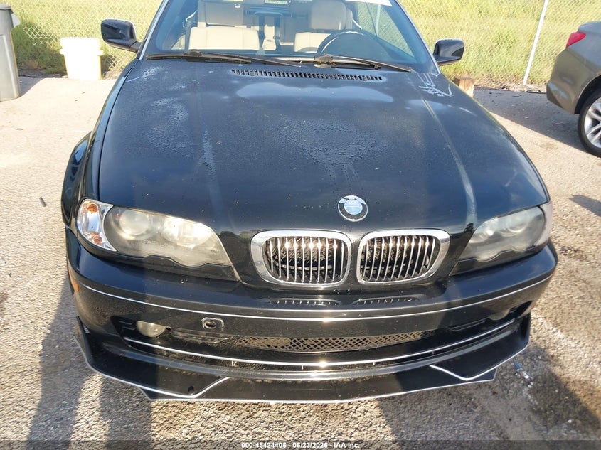 2002 BMW 3er VIN WBABS33492PG83412 IAAI salvage auction — UNDERCARRIAGE, Salvage (Louisiana), sold $475 on 2026-07-08 (photo 6)