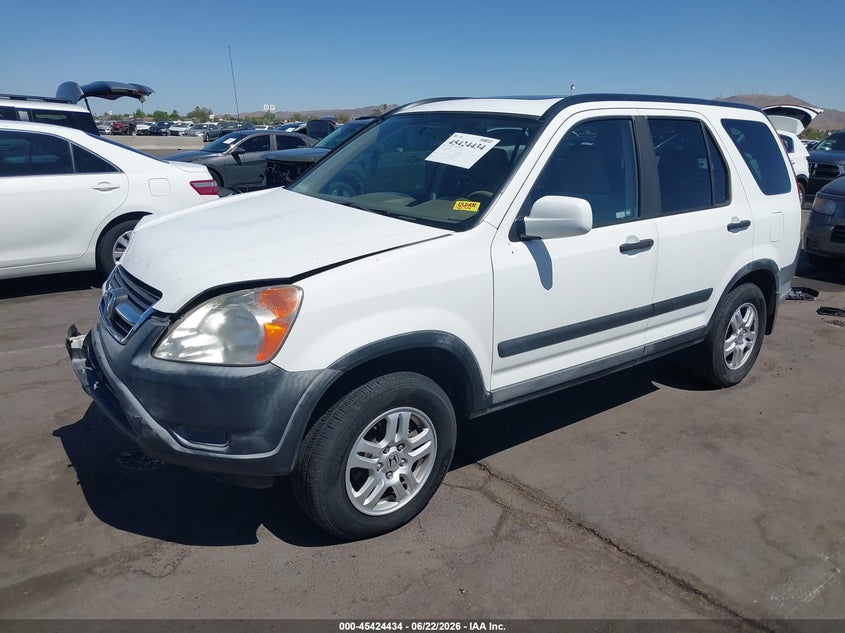 2002 Honda Cr-v VIN JHLRD78842C095200 IAAI salvage auction — RIGHT FRONT, Salvage (Arizona), sold $1,150 on 2026-07-14 (photo 2)