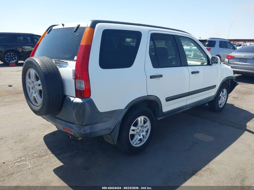 2002 Honda Cr-v VIN JHLRD78842C095200 IAAI salvage auction — RIGHT FRONT, Salvage (Arizona), sold $1,150 on 2026-07-14 (photo 4)