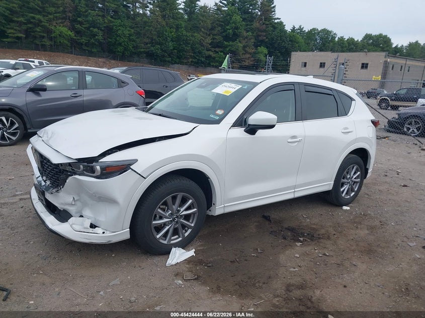 2024 Mazda Cx-5 VIN JM3KFBCL6R0472118 IAAI salvage auction — FRONT END, Salvage (Massachusetts), sold $8,100 on 2026-07-24 (photo 2)