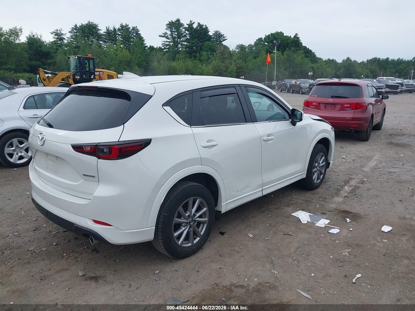 2024 Mazda Cx-5 VIN JM3KFBCL6R0472118 IAAI salvage auction — FRONT END, Salvage (Massachusetts), sold $8,100 on 2026-07-24 (photo 4)