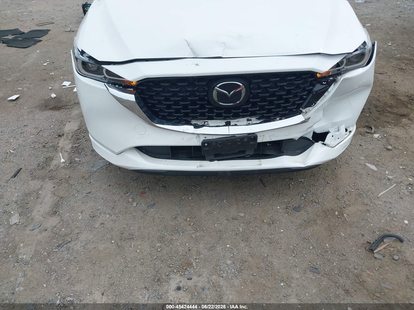 2024 Mazda Cx-5 VIN JM3KFBCL6R0472118 IAAI salvage auction — FRONT END, Salvage (Massachusetts), sold $8,100 on 2026-07-24 (photo 6)