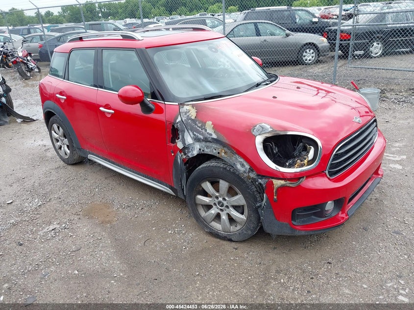 2019 Mini Countryman VIN WMZYS7C5XK3F45561 IAAI salvage auction — RIGHT FRONT, Salvage (Kentucky), sold $25 on 2026-07-29 (photo 1)