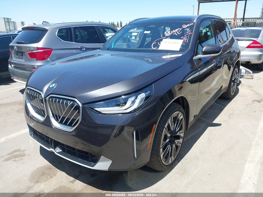 2025 BMW X3 VIN 5UX53GP0XS9Z54988 IAAI salvage auction — RIGHT SIDE, Salvage Title, sold $20,300 on 2026-07-28 (photo 2)