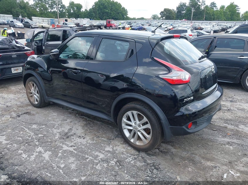 2016 Nissan Juke VIN JN8AF5MV1GT654413 IAAI salvage auction — RIGHT FRONT, Salvage Title, sold $1,550 on 2026-07-26 (photo 3)