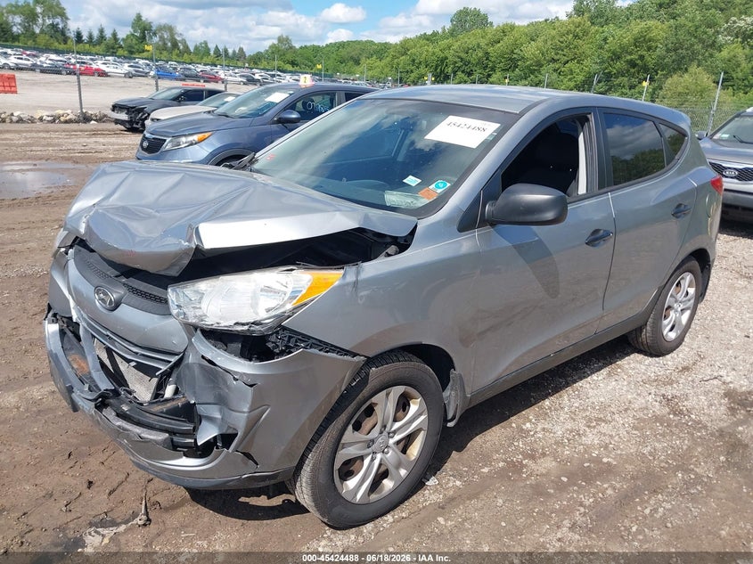 2012 Hyundai Tucson VIN KM8JT3AB3CU402701 IAAI salvage auction — FRONT END, Salvage (Illinois), sold $1,100 on 2026-07-22 (photo 2)