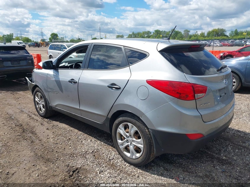 2012 Hyundai Tucson VIN KM8JT3AB3CU402701 IAAI salvage auction — FRONT END, Salvage (Illinois), sold $1,100 on 2026-07-22 (photo 3)