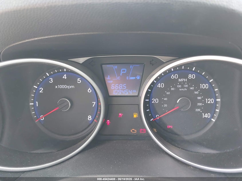 2012 Hyundai Tucson VIN KM8JT3AB3CU402701 IAAI salvage auction — FRONT END, Salvage (Illinois), sold $1,100 on 2026-07-22 (photo 7)