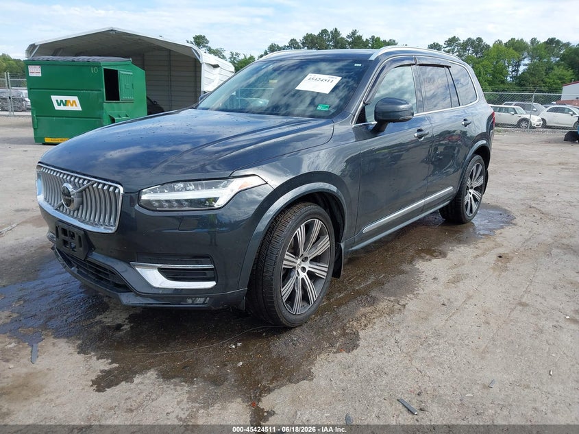 2022 Volvo Xc90 VIN YV4A22PL3N1787454 IAAI salvage auction — FRONT END, Salvage Title, sold $20,250 on 2026-07-31 (photo 2)