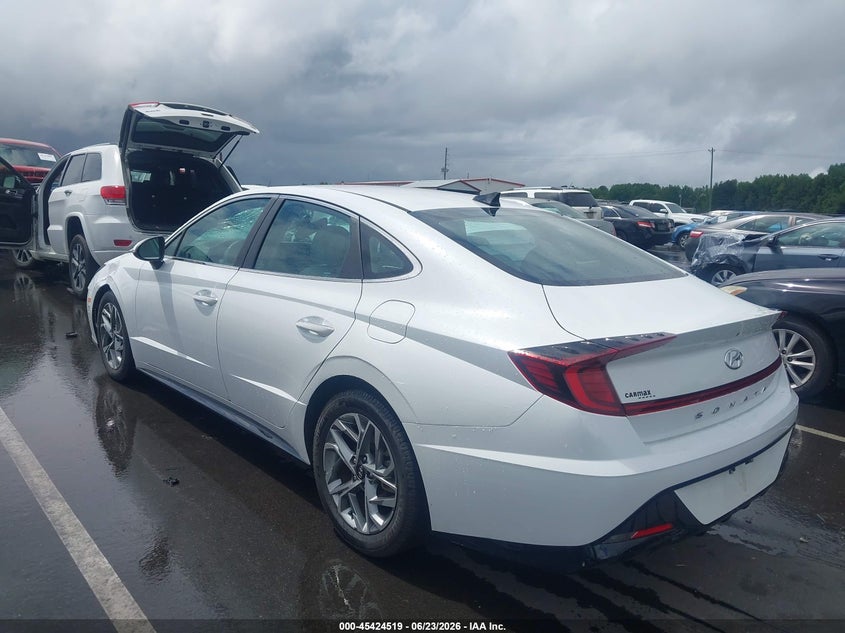 2020 Hyundai Sonata VIN 5NPEF4JA8LH014805 IAAI salvage auction — LEFT FRONT, Salvage (North Carolina), sold $4,800 on 2026-07-22 (photo 3)