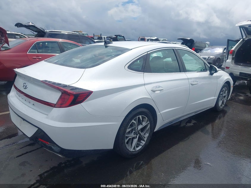 2020 Hyundai Sonata VIN 5NPEF4JA8LH014805 IAAI salvage auction — LEFT FRONT, Salvage (North Carolina), sold $4,800 on 2026-07-22 (photo 4)