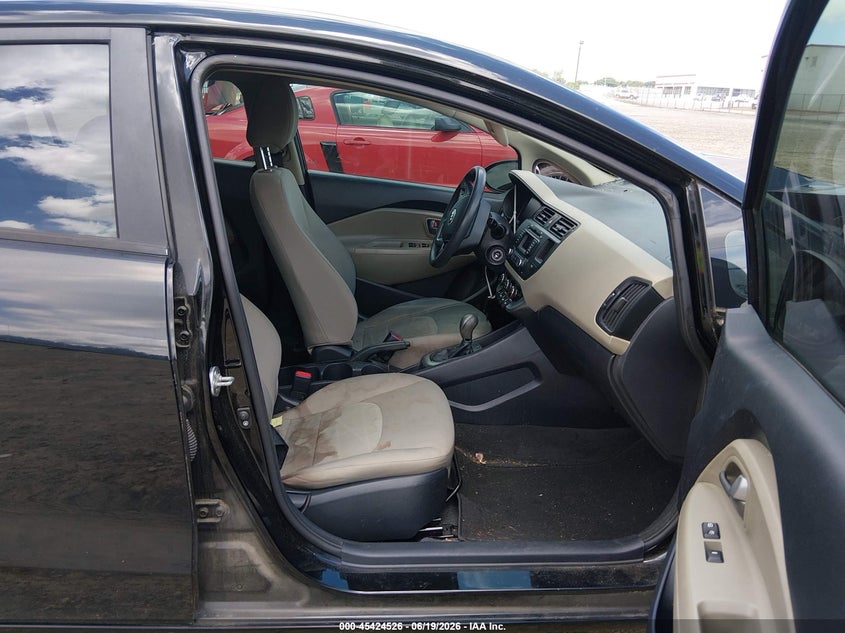 2014 Kia Rio VIN KNADM4A33E6349760 IAAI salvage auction — FRONT & REAR, Salvage (Georgia), sold $300 on 2026-07-23 (photo 5)